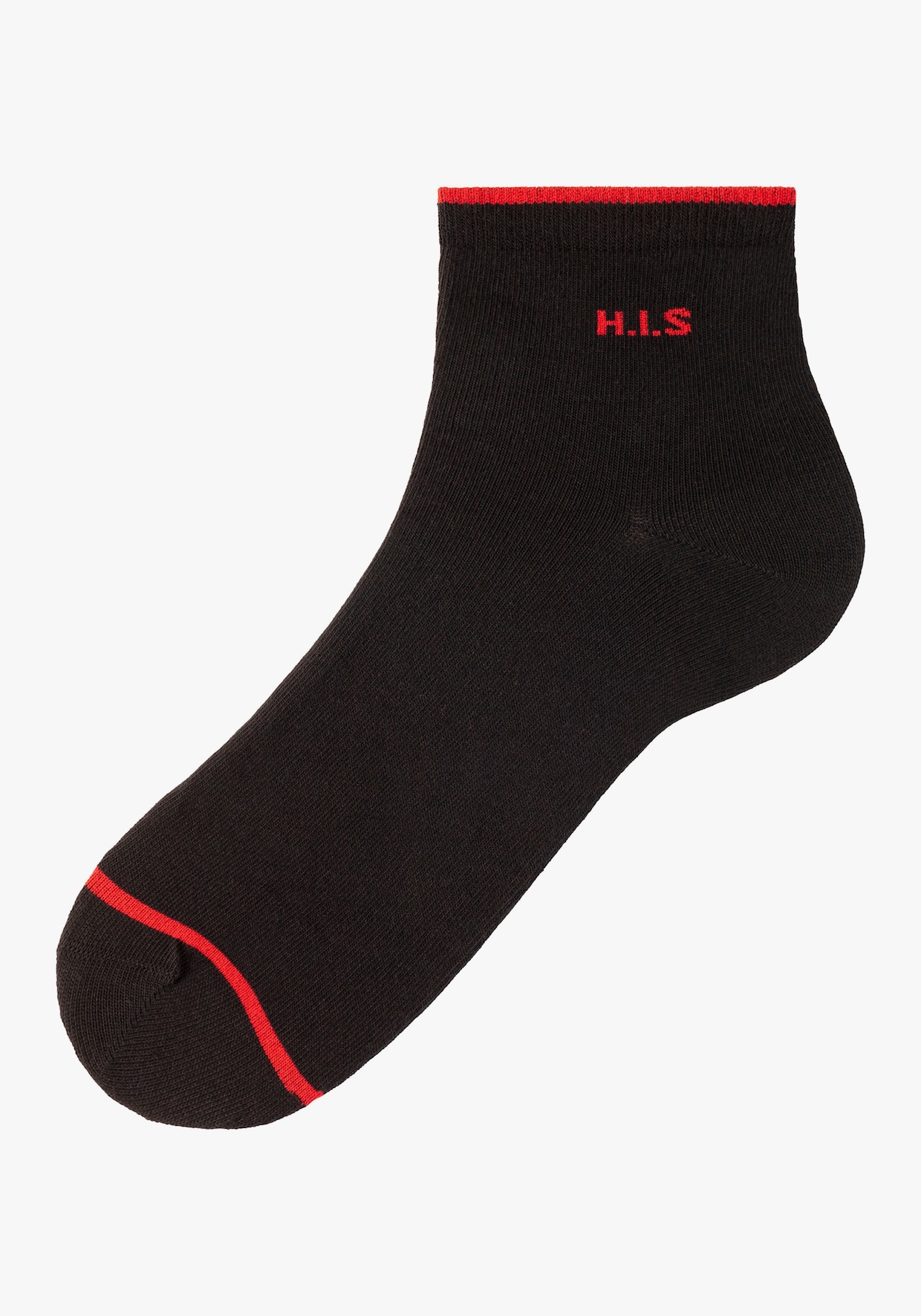 H.I.S Enkelsokken - 7x zwart