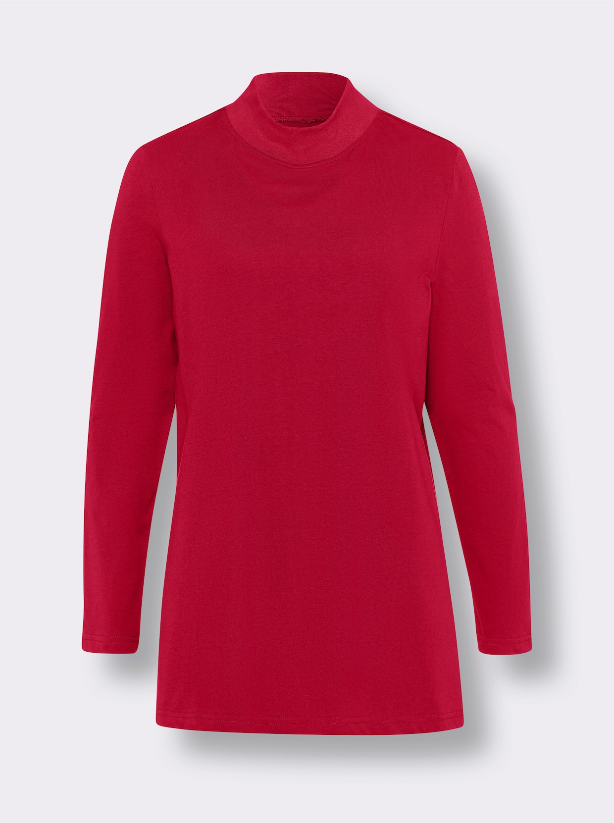 Lang shirt - rood