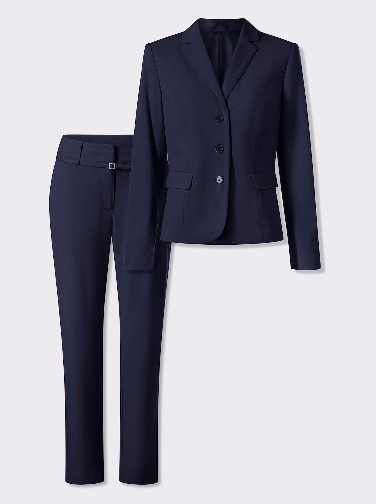 heine Hosenanzug in elastischer Qualität - marine