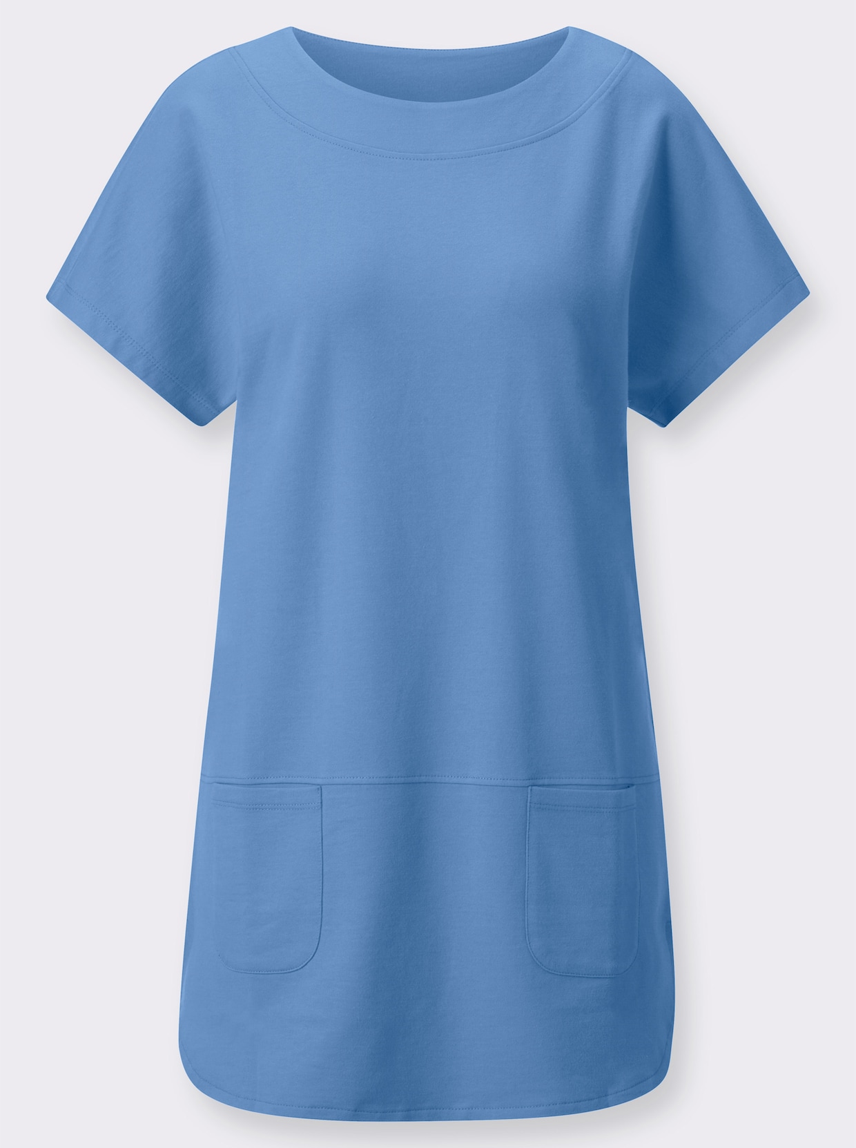Dlhé tričko - Azúrová