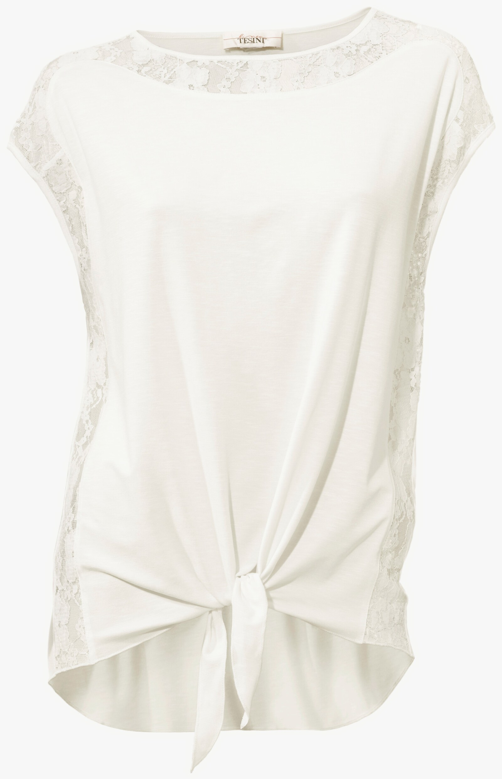 heine Spitzenshirt - ecru