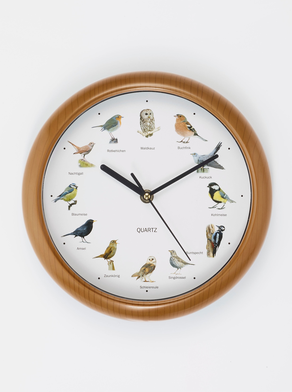 Wanduhr - braun