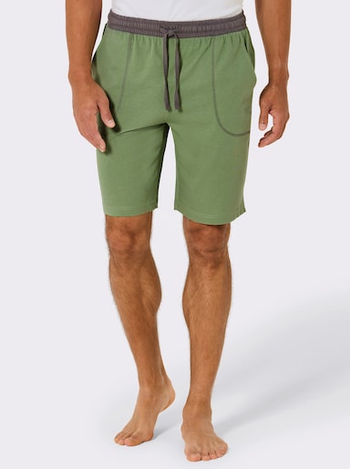 wäschepur men Hose kurz - eucalyptus