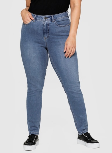 Sheego Skinny Jeans - blue denim