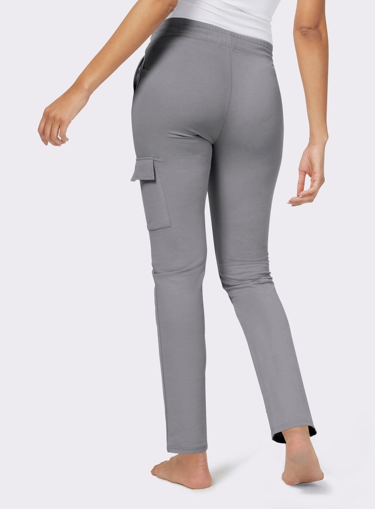 feel good broek - steengrijs
