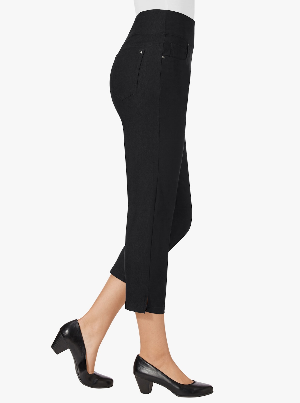 pantalon extensible - noir