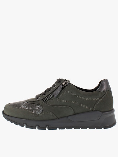 Naturläufer Sneaker mit Stretch-Einsatz, für kräftige Füße - grau