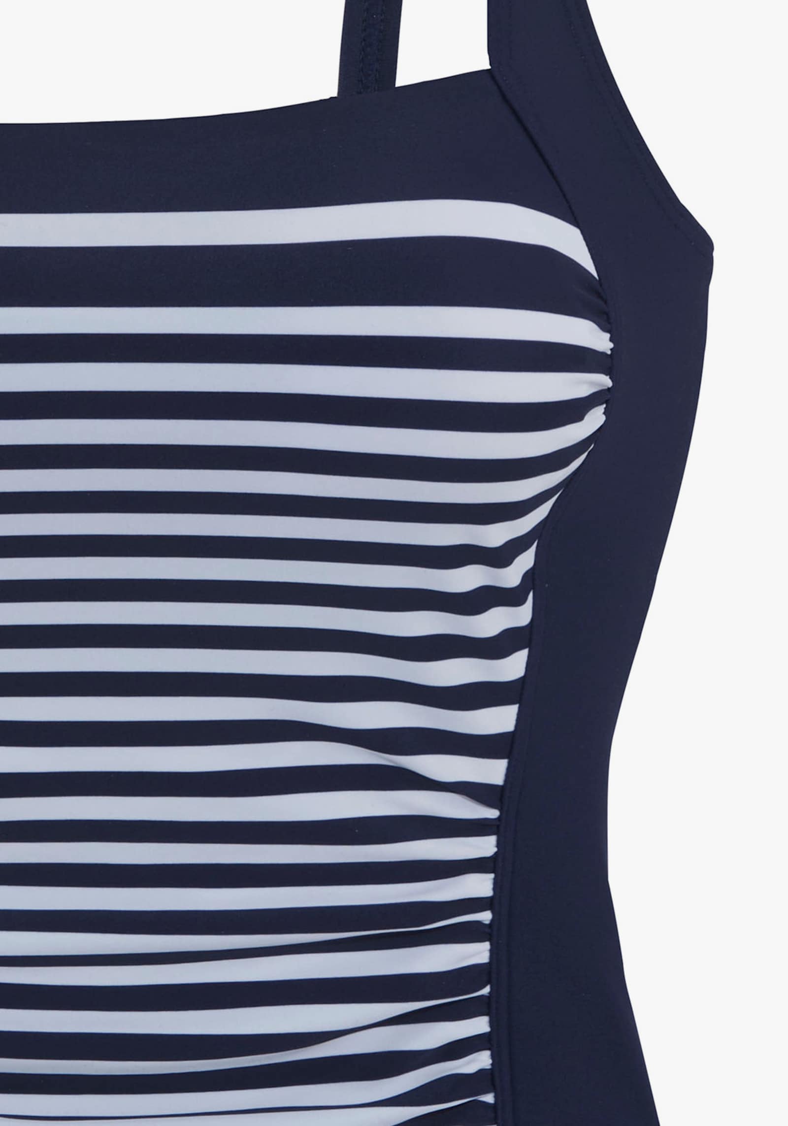 LASCANA Tankini-Top - marine-weiss