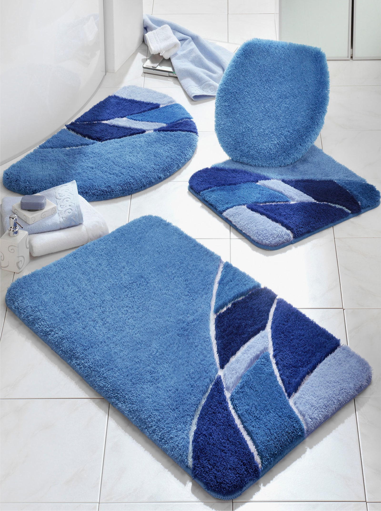 Hagemann Badrumsmatta - blå