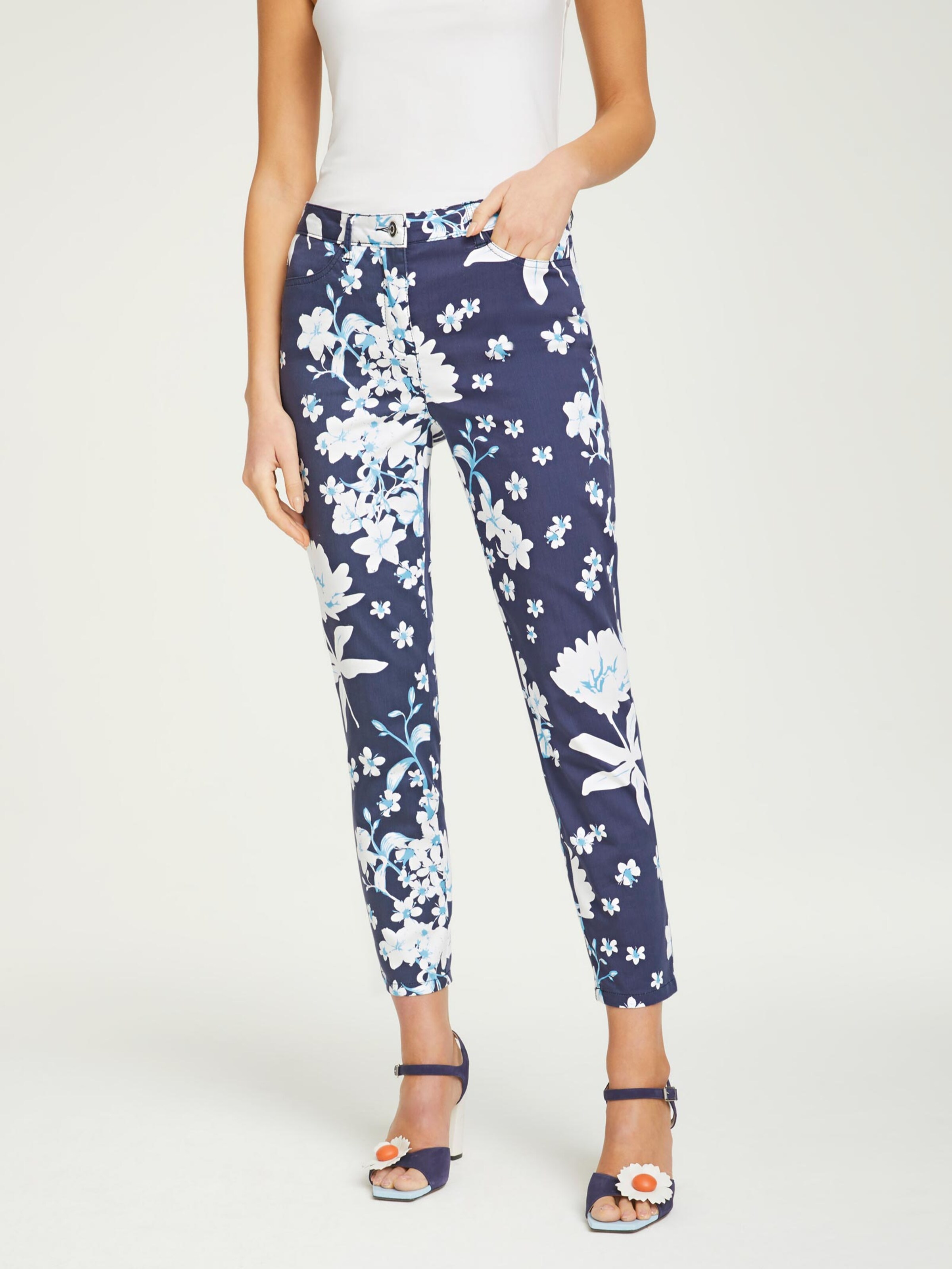 Broek met print