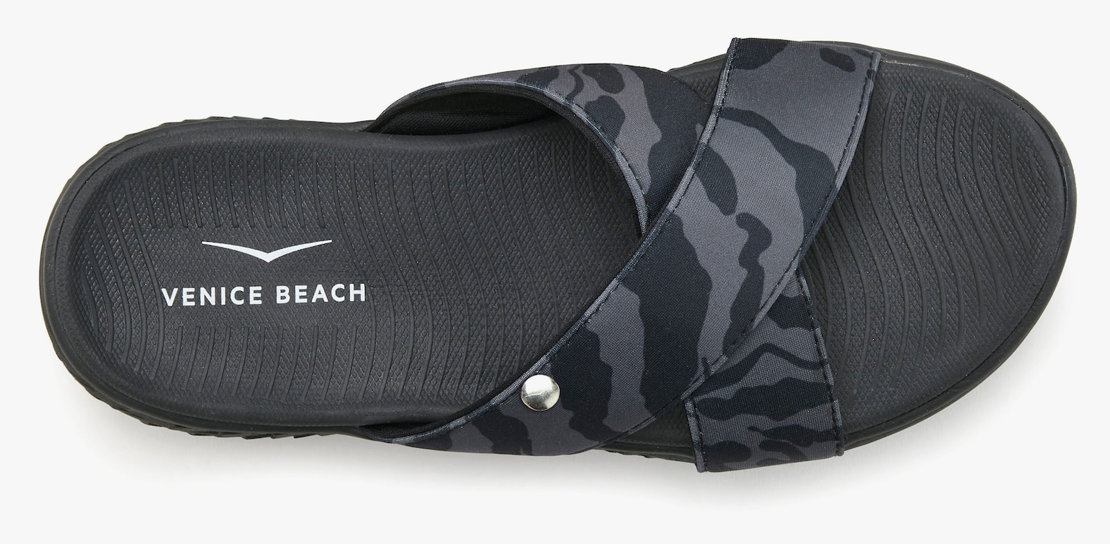 Venice Beach Badepantolette - schwarz / grau