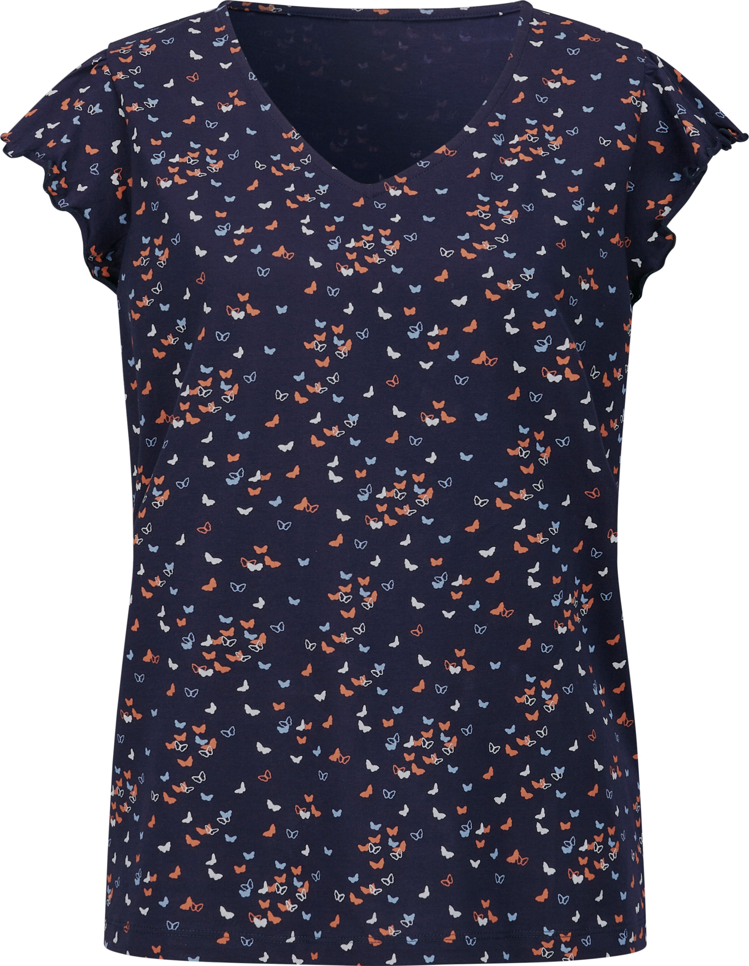 Classic Basics Shirt met V-hals Shirt met korte mouwen (1-delig)