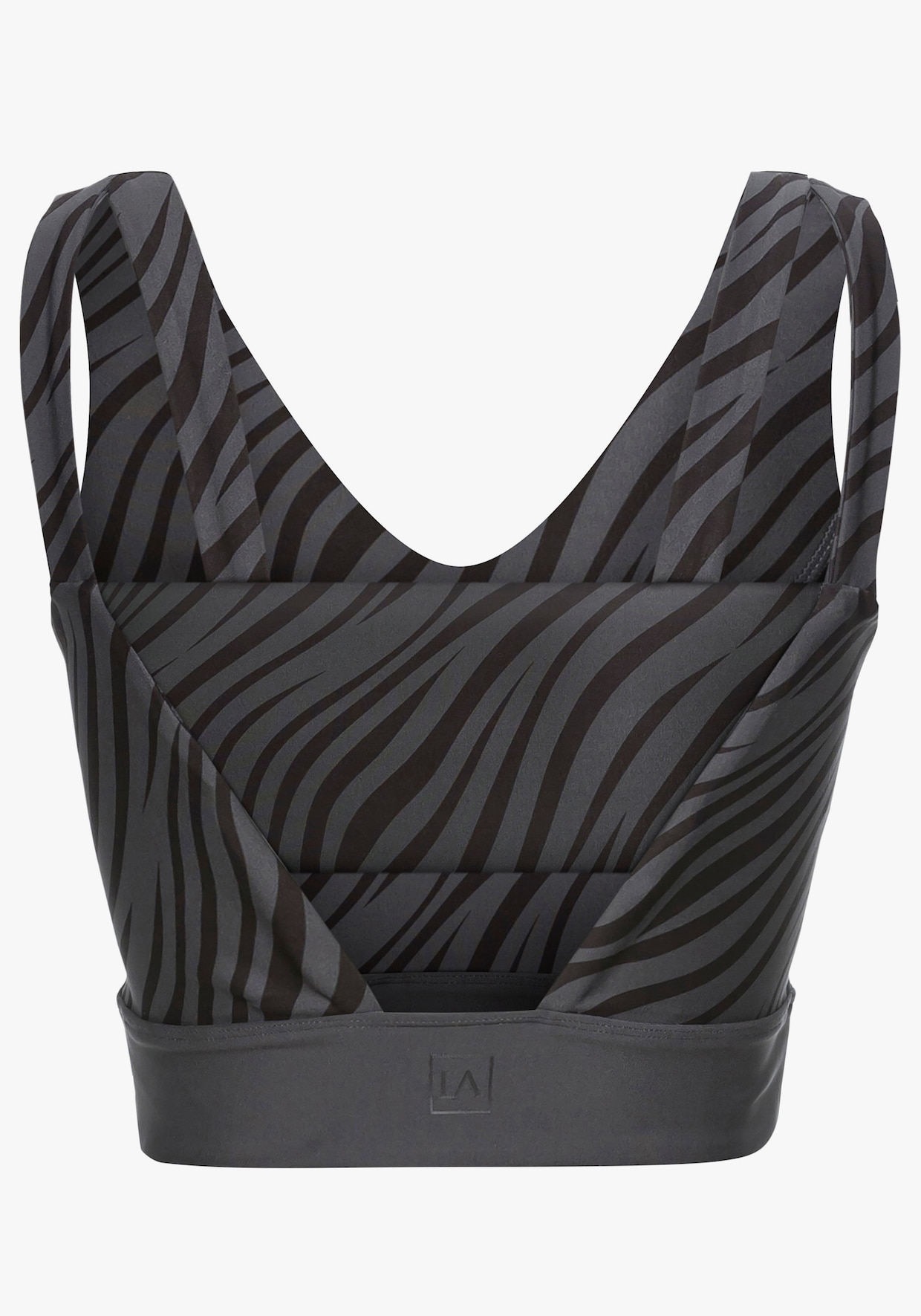 LASCANA ACTIVE Crop-Top - schwarz