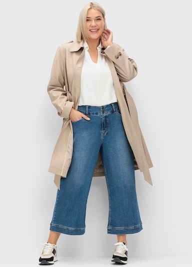 sheego 7/8-Jeans - blue denim