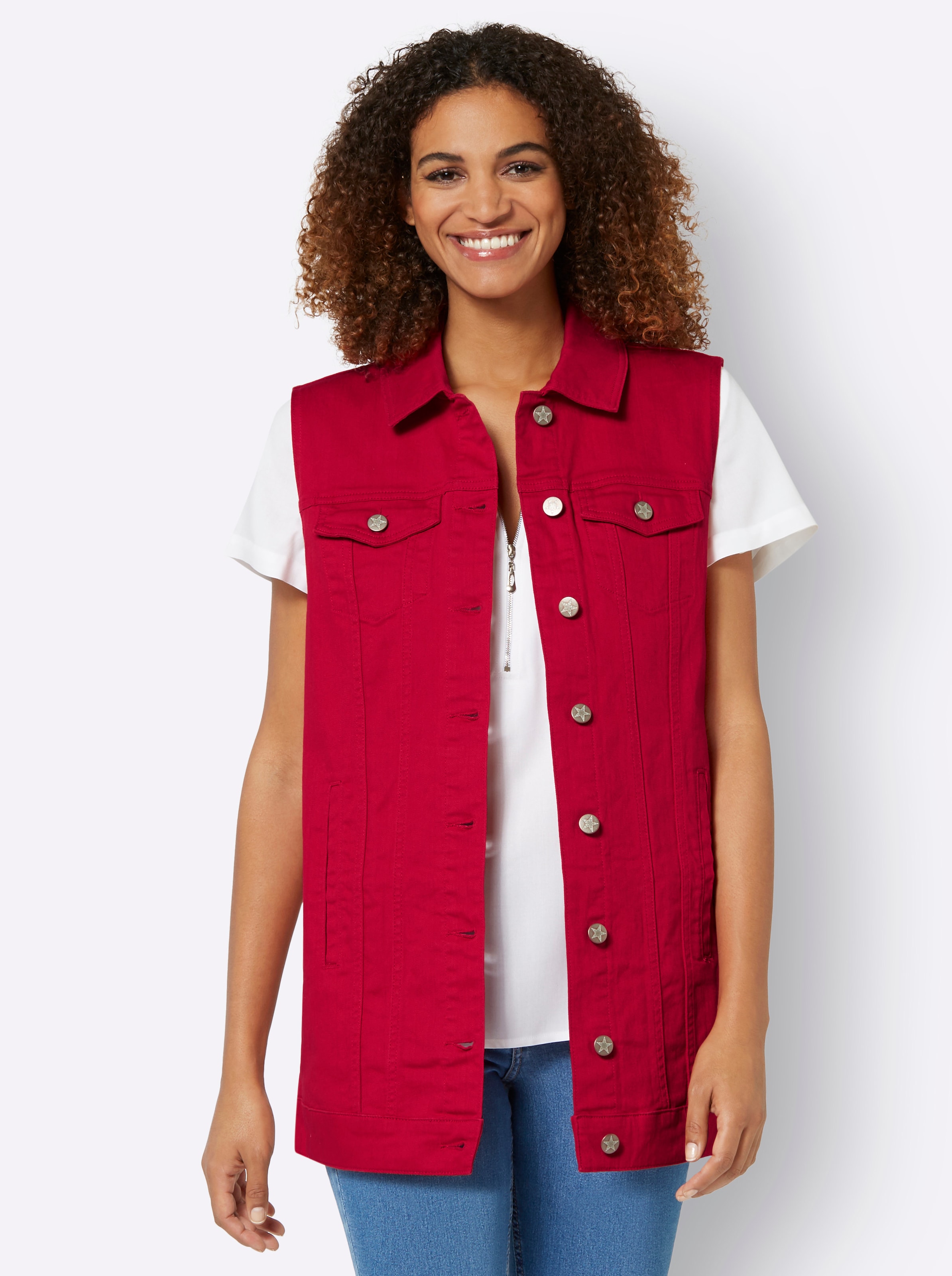 Jeansgilet