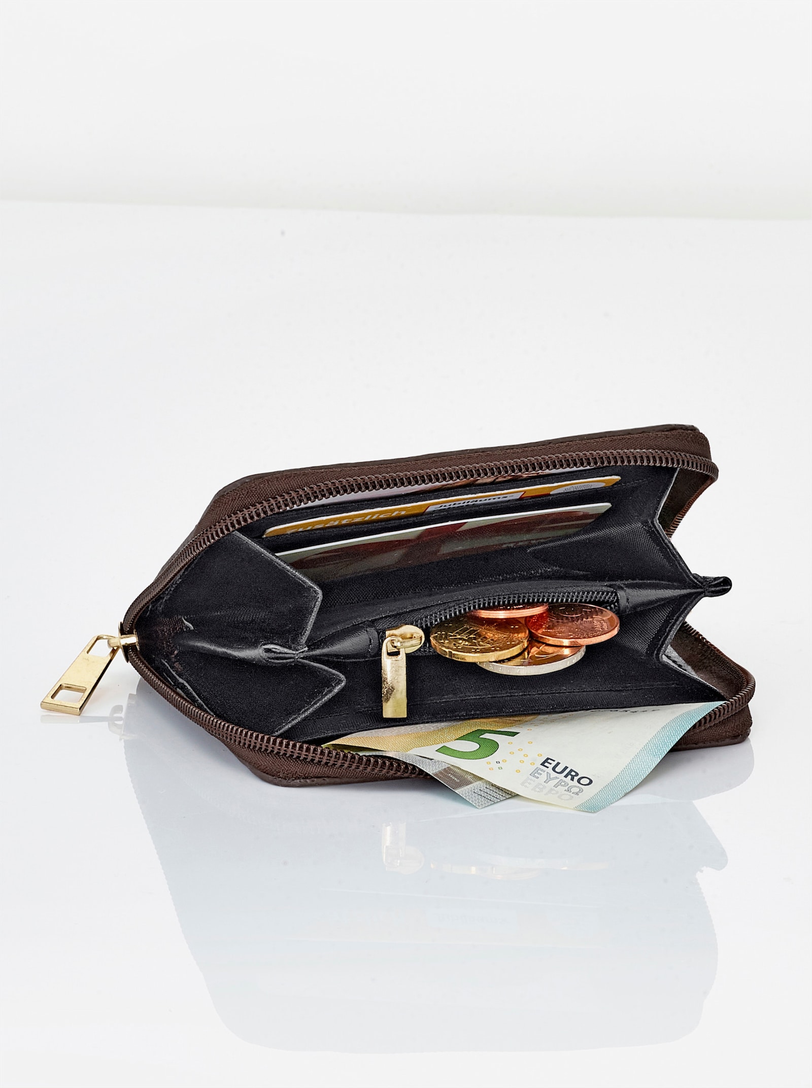 Handtaschen-Set, 2-tlg. - braun