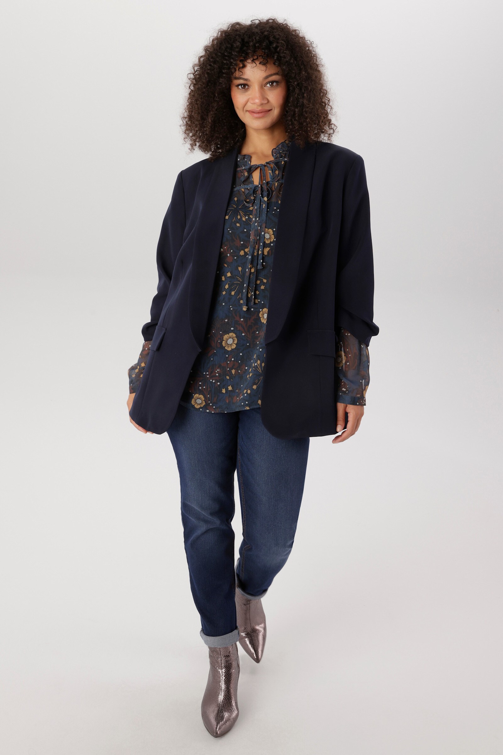 Aniston PLUS Longblazer - marine