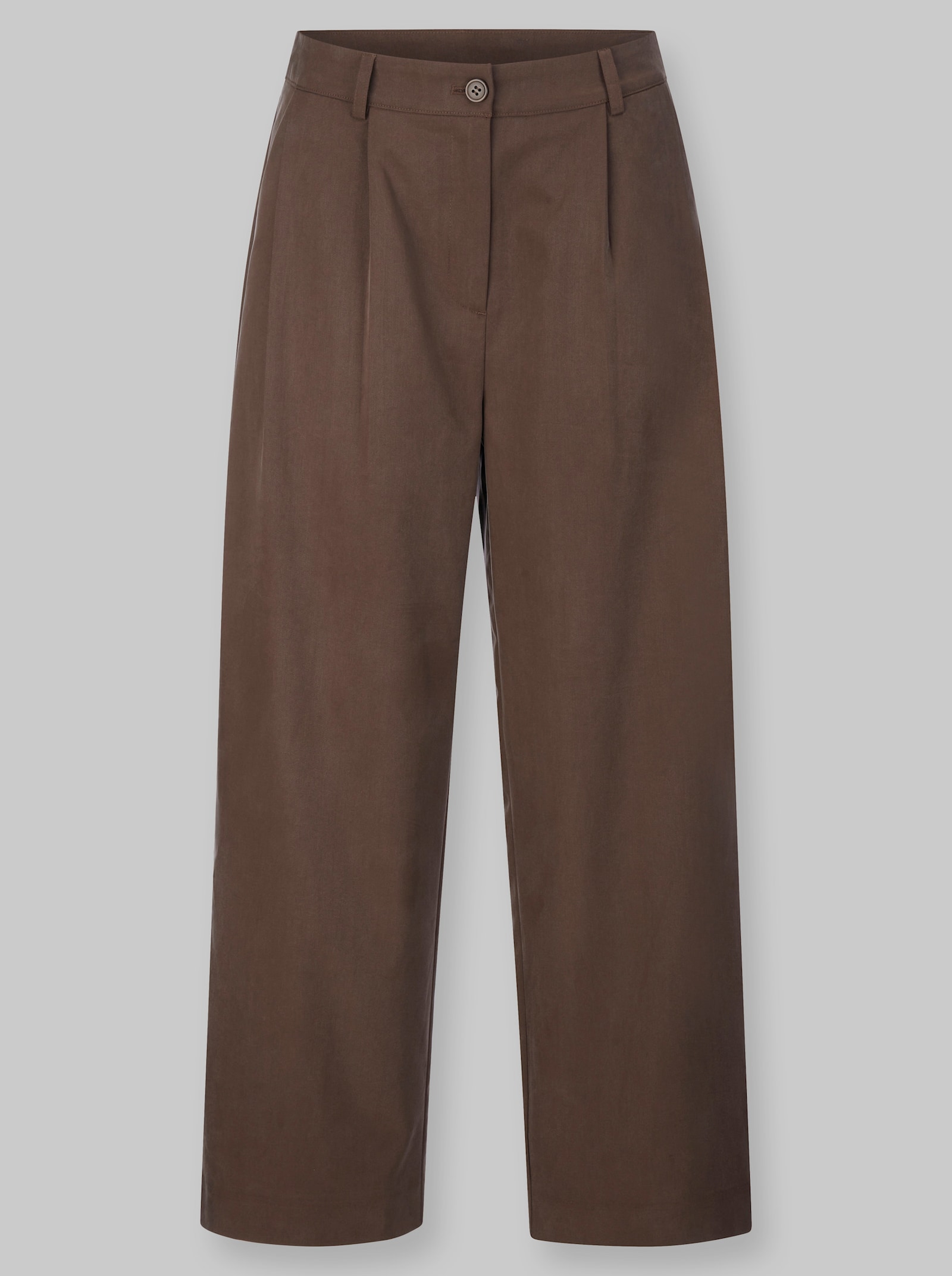 heine Hose in Barrel-Form - schoko