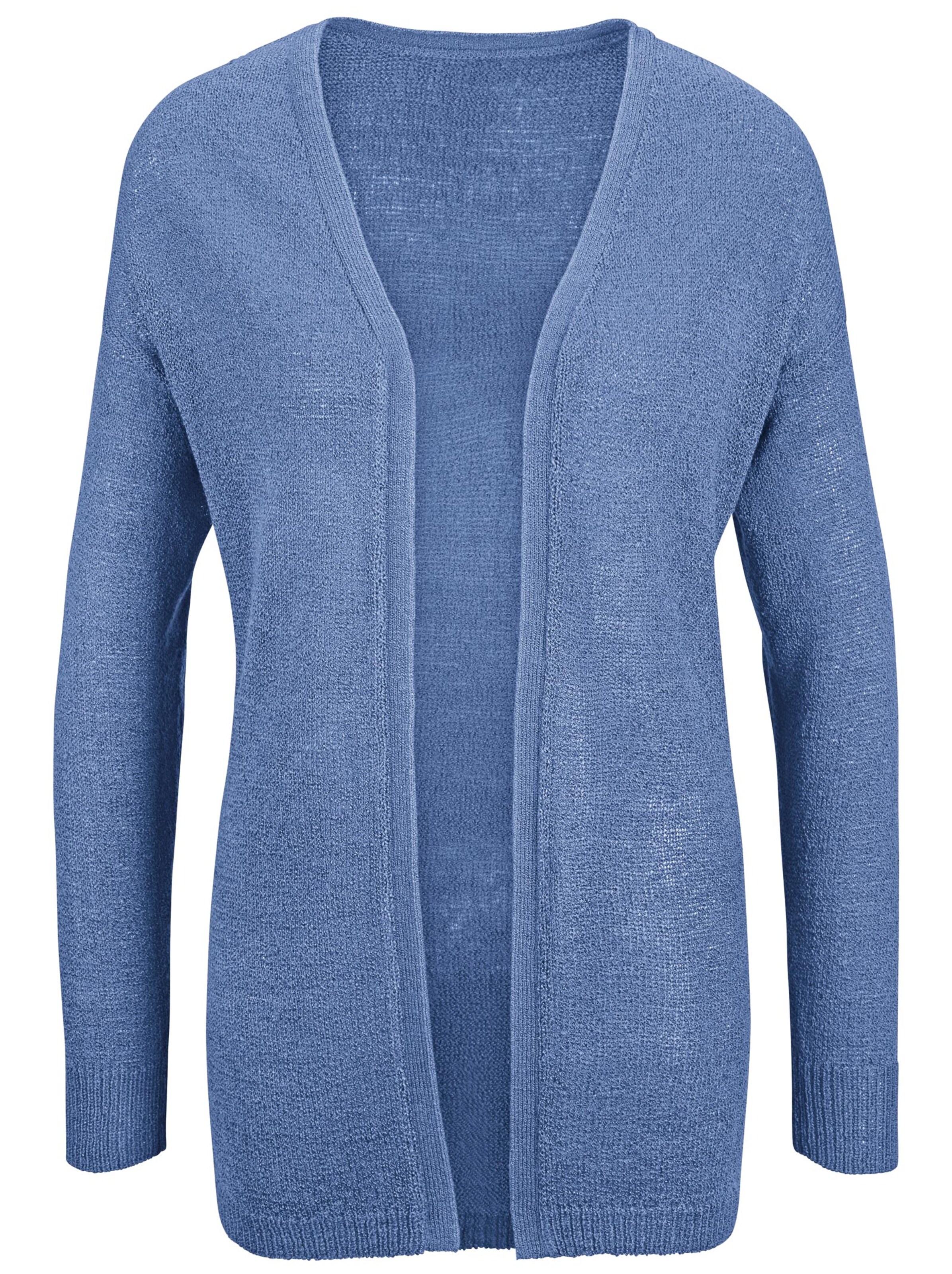 Strickjacke - blau