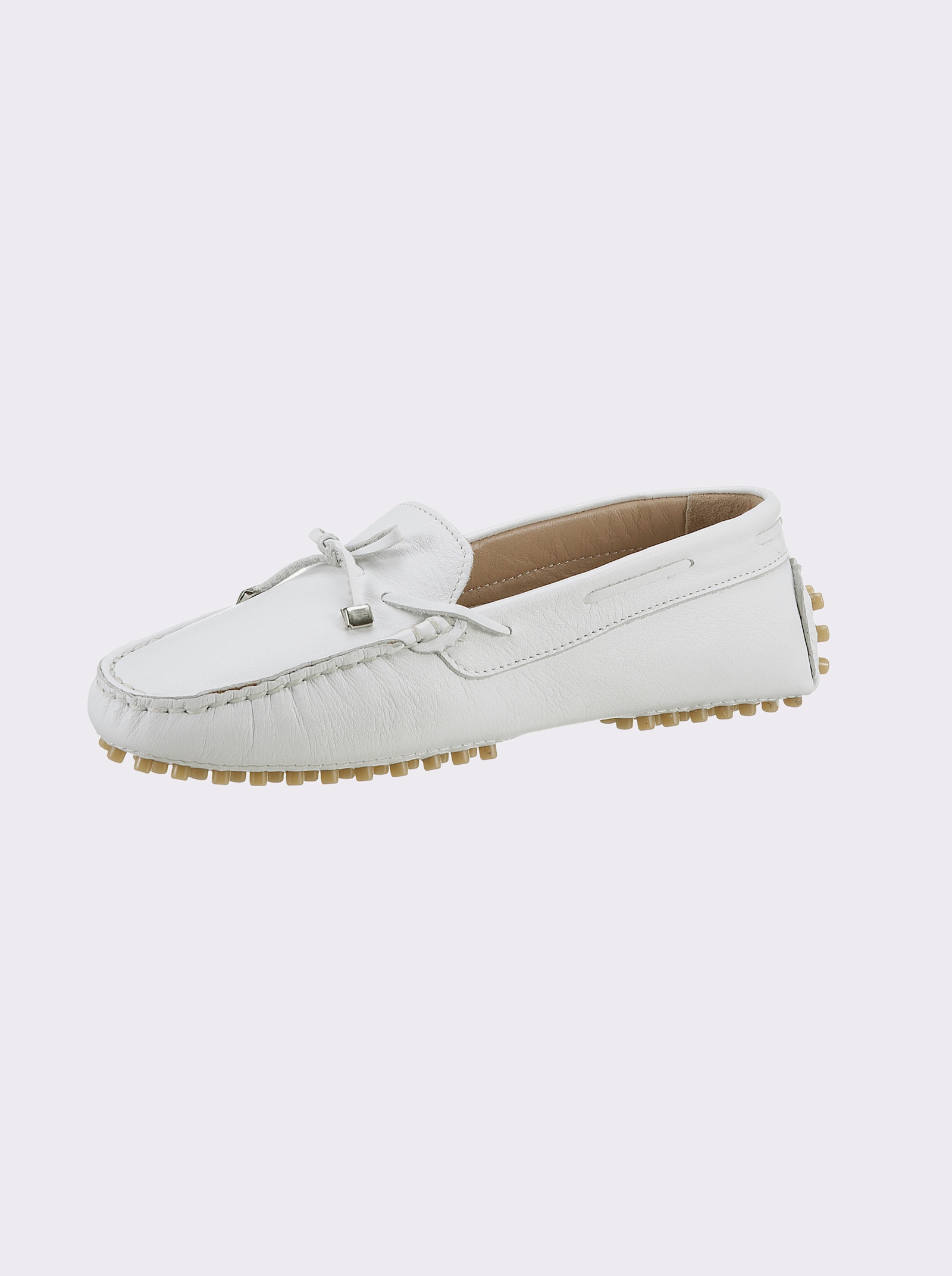 Andrea Conti Mokassin - weiss