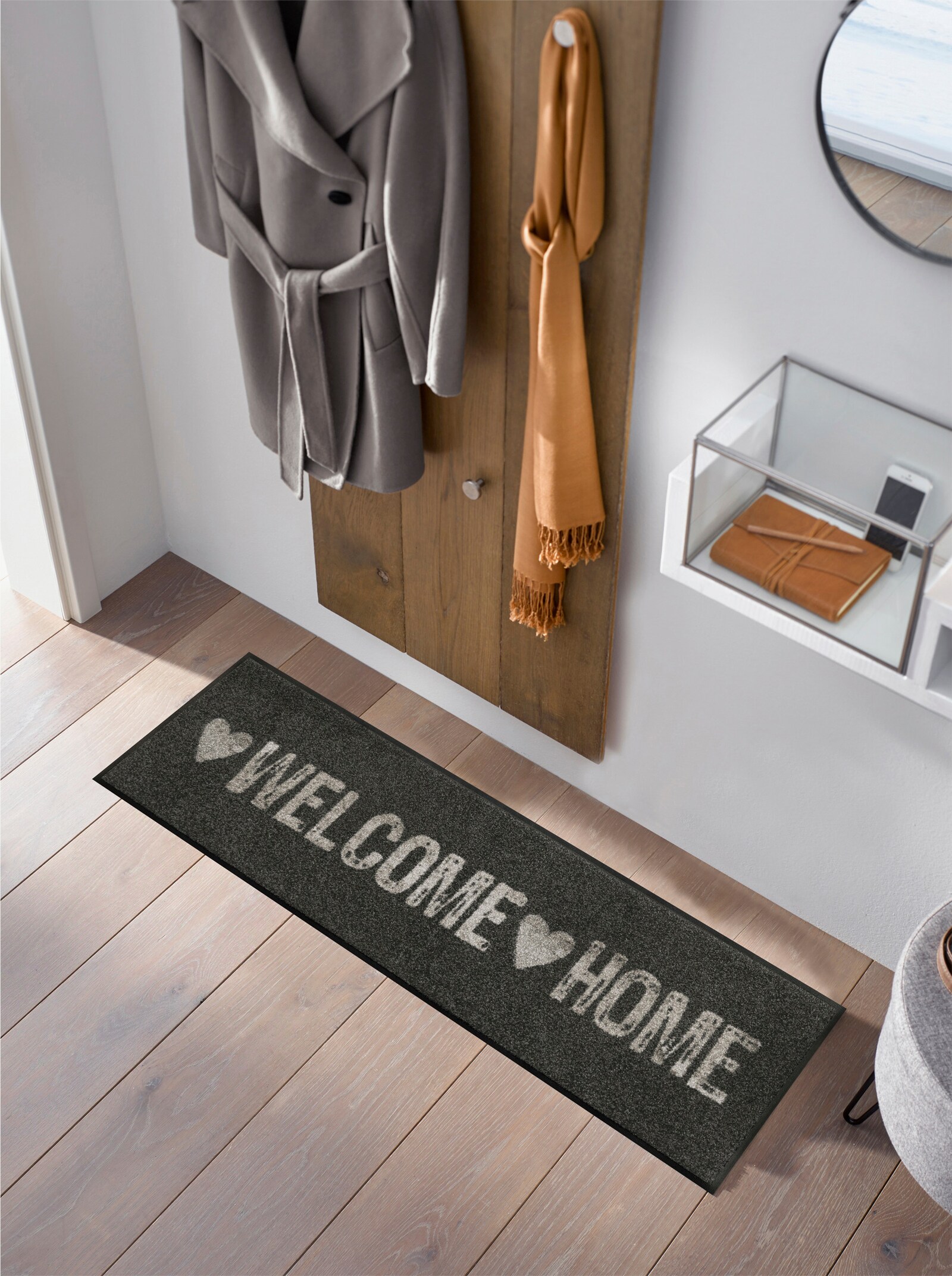 wash+dry by Kleen-Tex Fußmatte - anthrazit