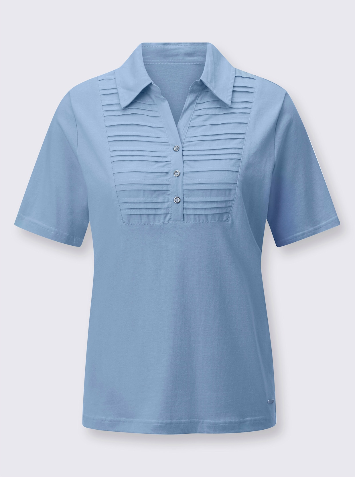 Poloshirt - ijsblauw
