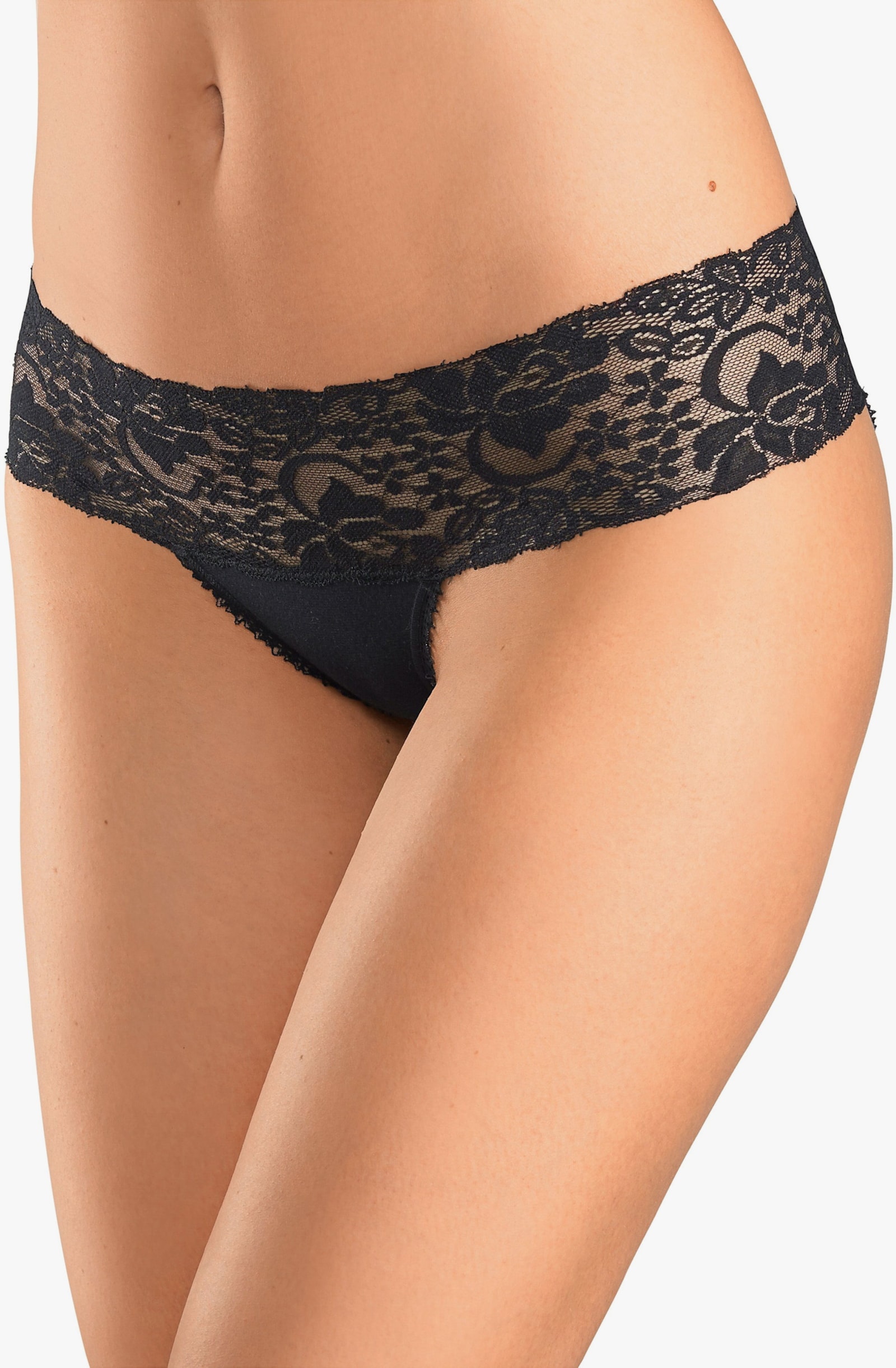 Vivance Brasilslip - beige, weiss, schwarz