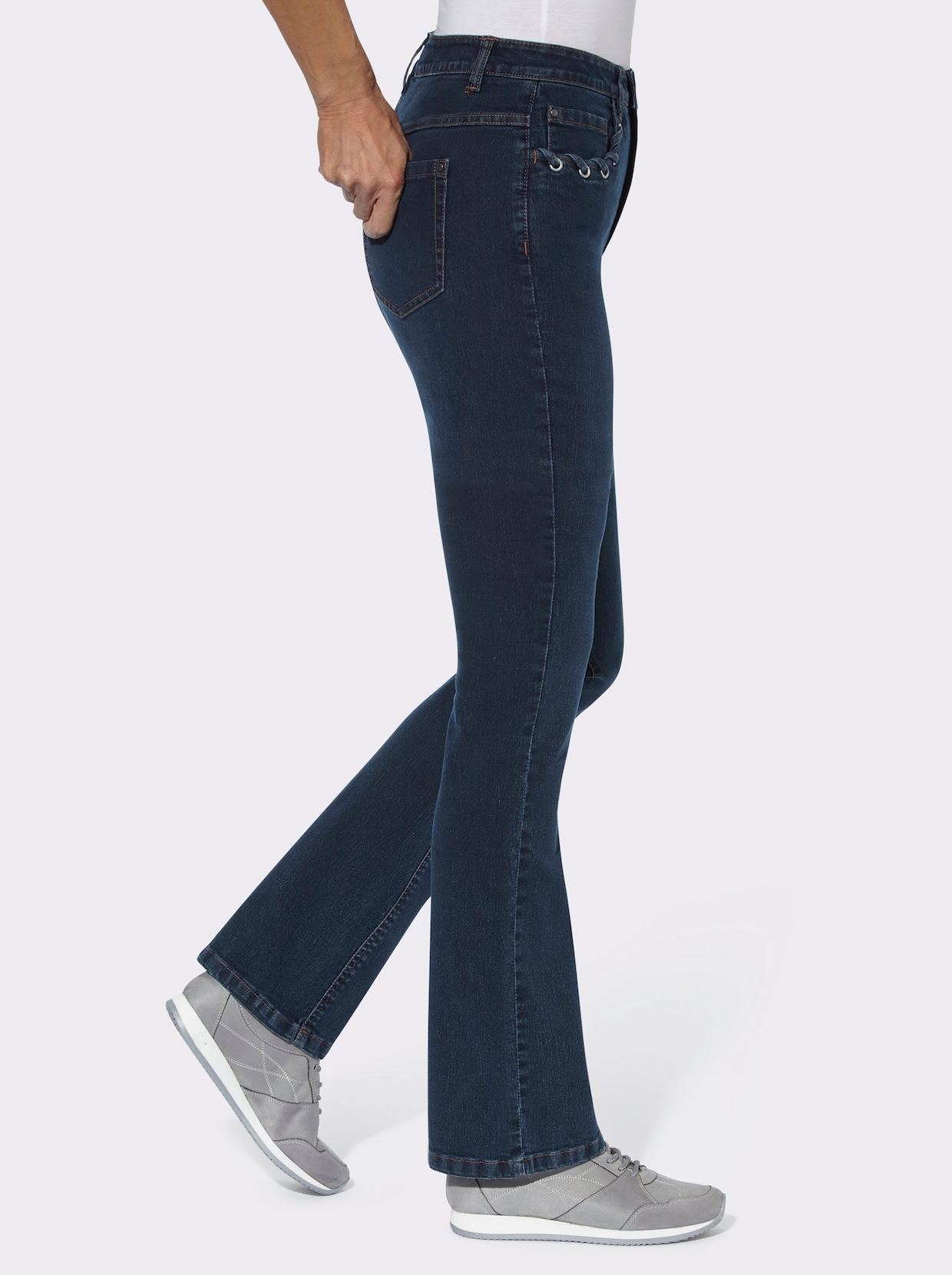 Bootcut jeans - dark-blue