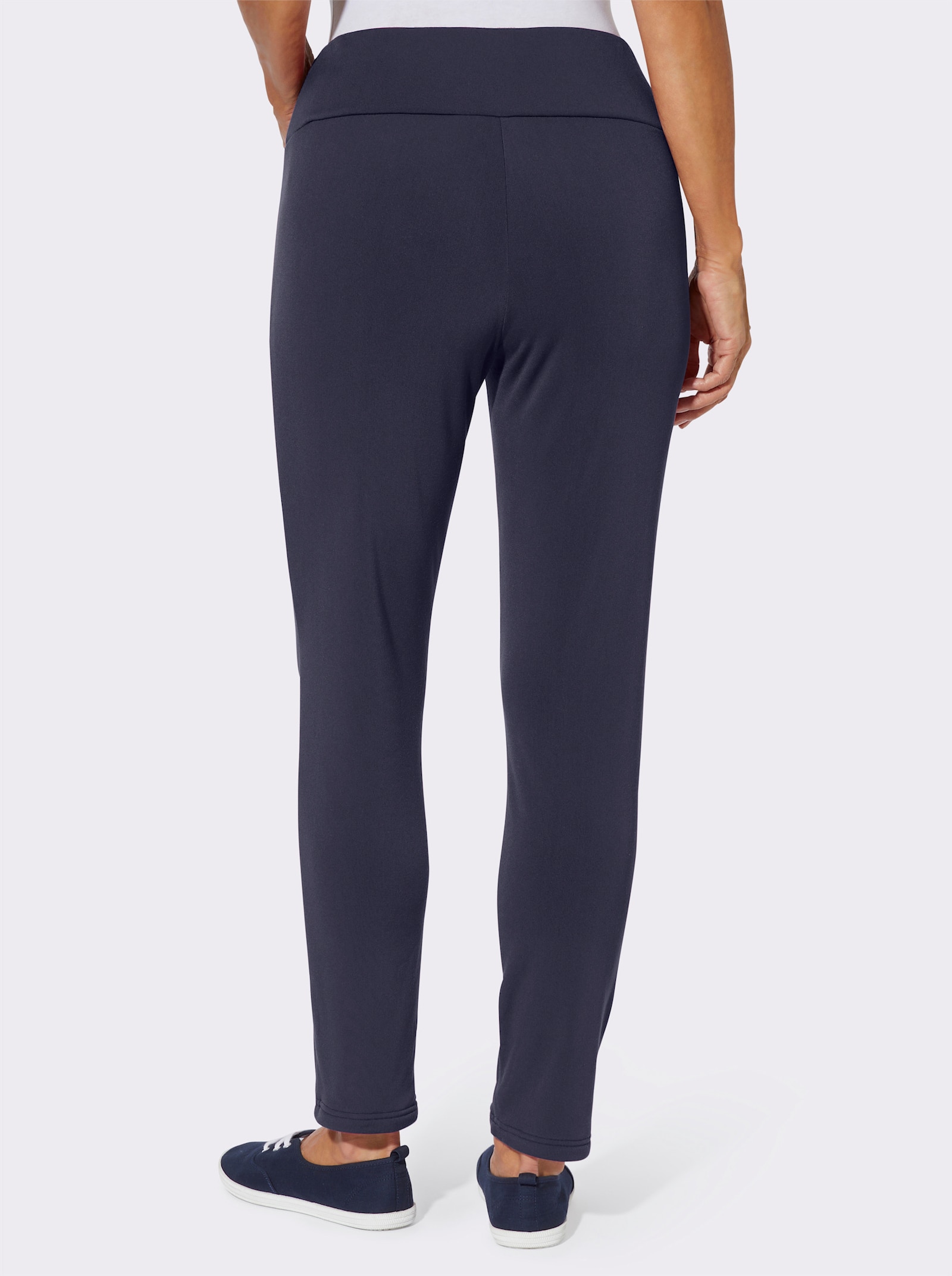 Thermoleggings mit Fleece-Futter - marine