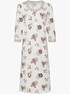 Nachthemd - weiß-bedruckt