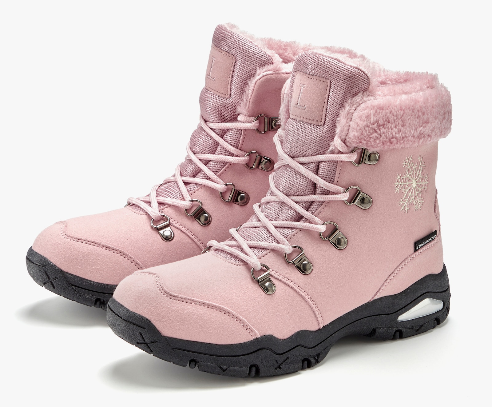 LASCANA Winterstiefelette - rosa
