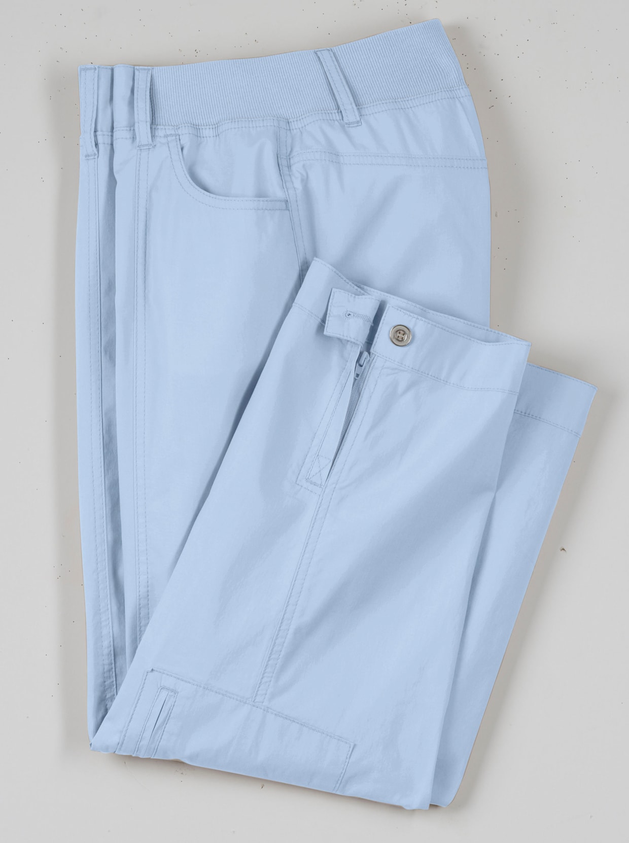 pantalon extensible - bleu clair