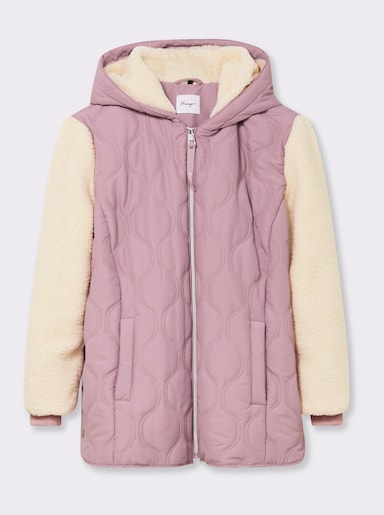 sheego Kapuzenjacke in mauve Witt