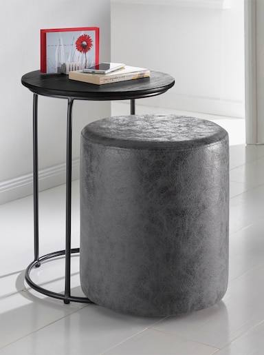 heine home Desserte - gris-noir