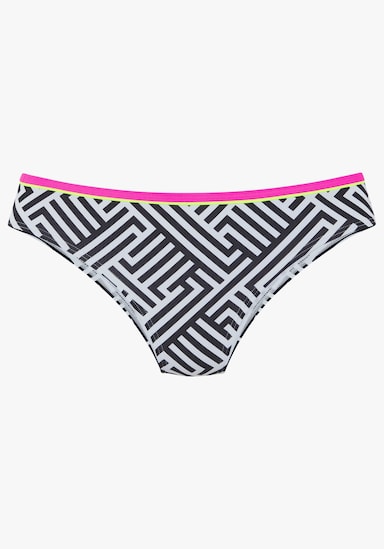 Buffalo Bikini-Hose - schwarz-weiß