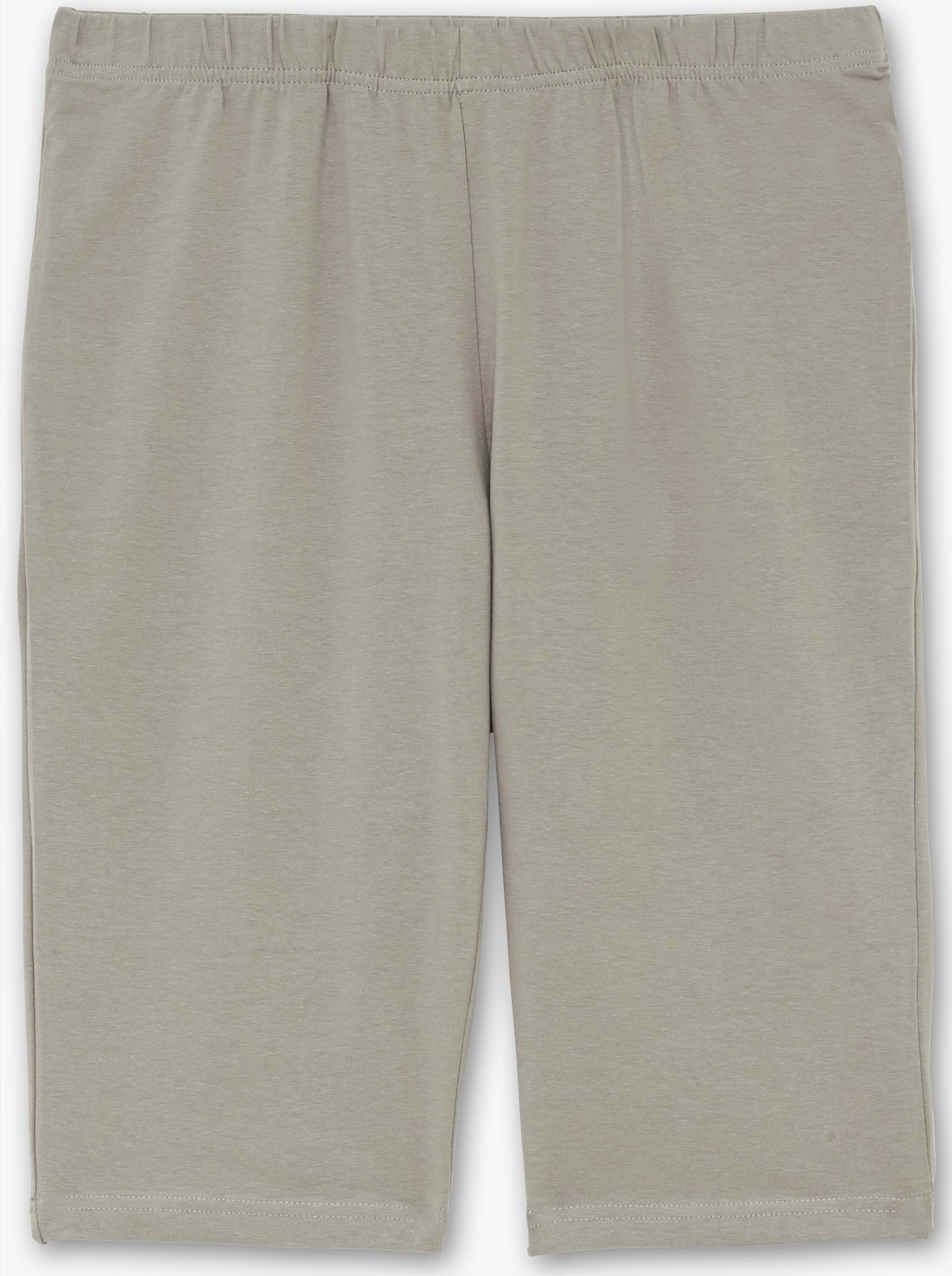 sheego Radlerhose in knielanger Form - grau