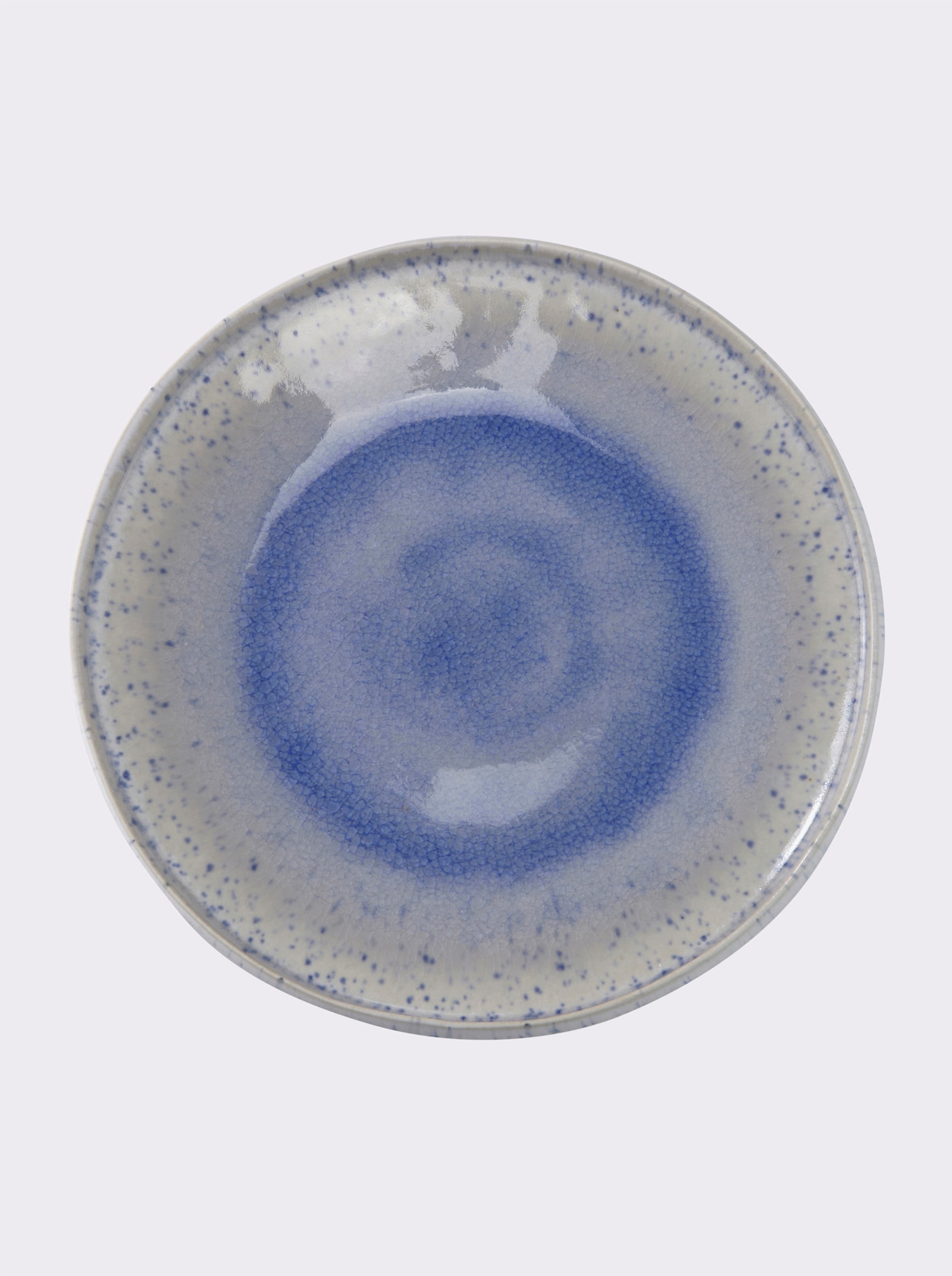 Impressionen Geschirrset - blau-ecru