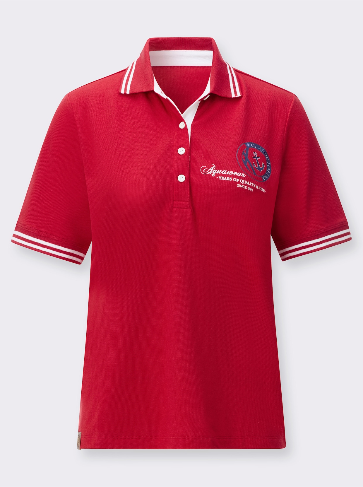 Poloshirt - erdbeere