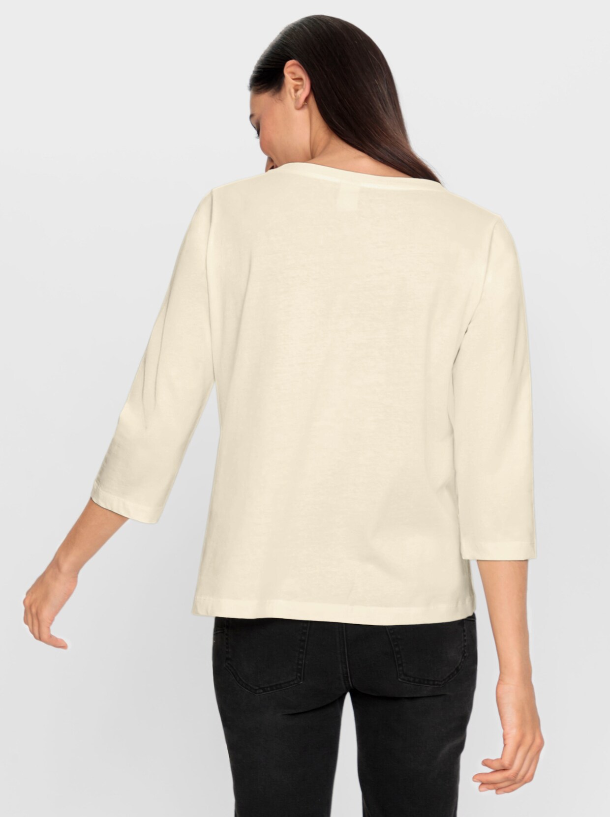 heine Shirt met print - champagne