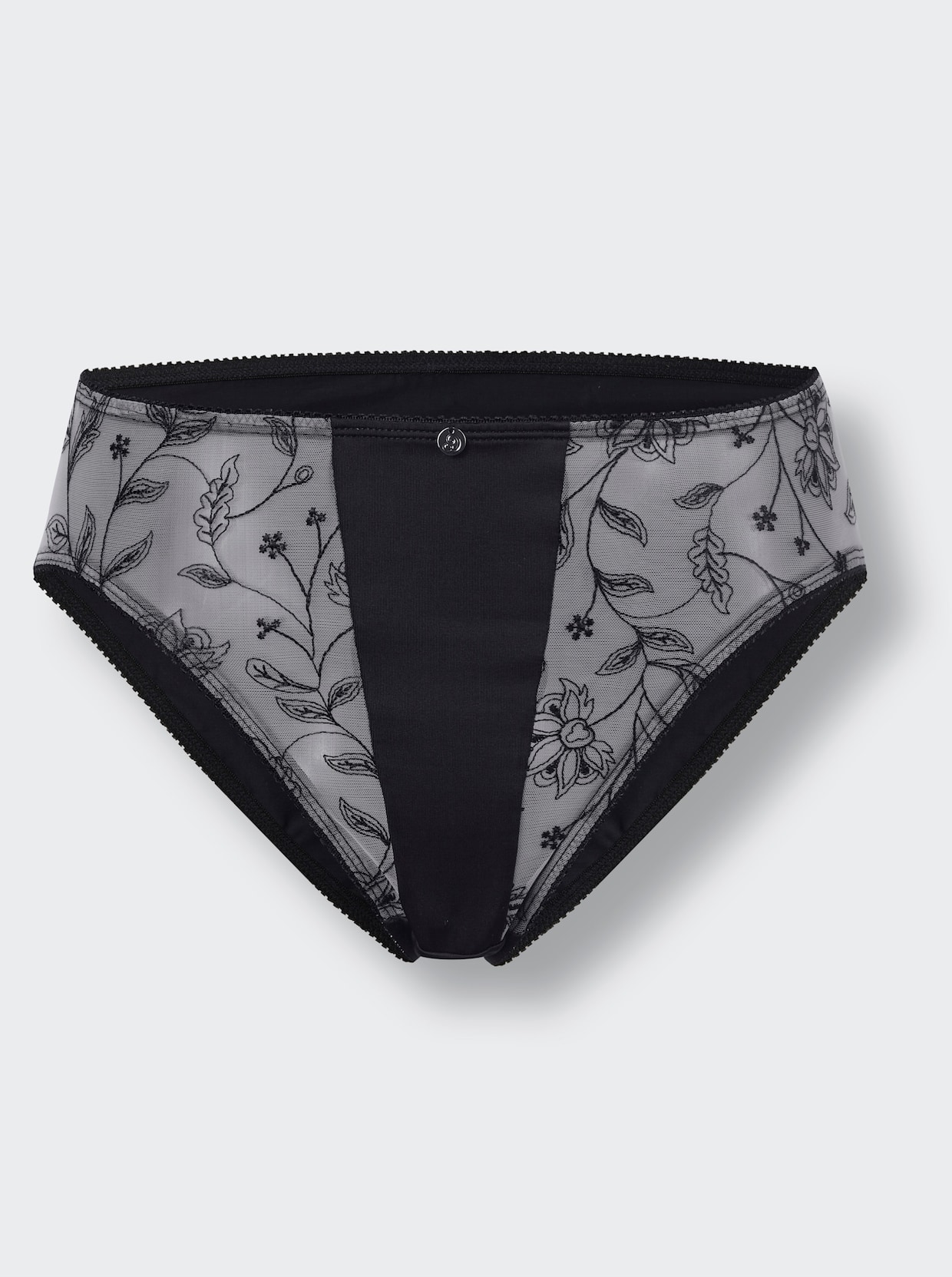 wäschepur Panty - noir-couleur ivoire