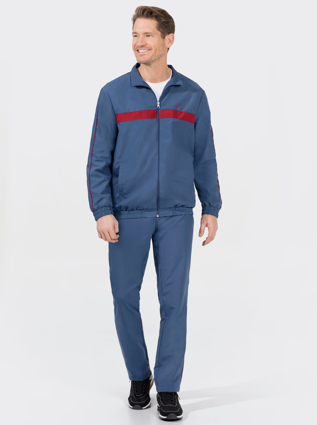 Catamaran Sports Freizeitanzug - jeansblau-kirsche