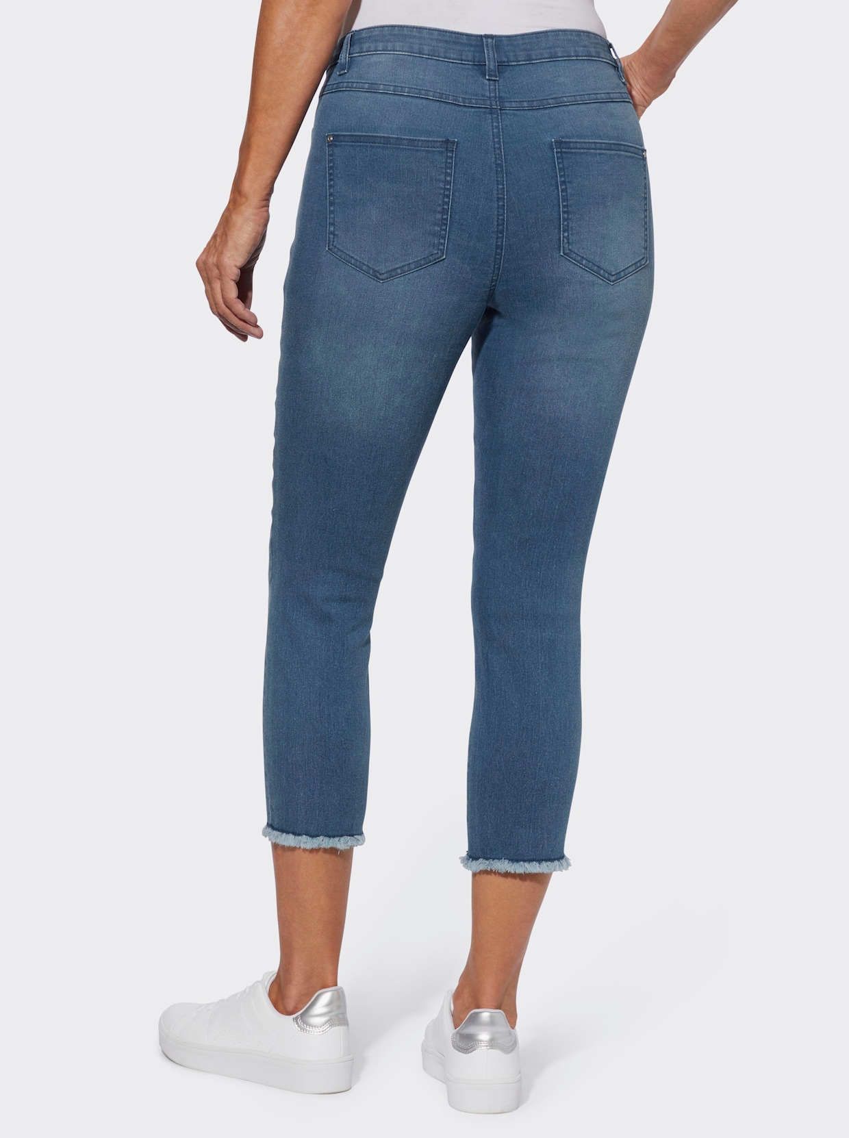 5-ficks jeans - blue-stone-washed