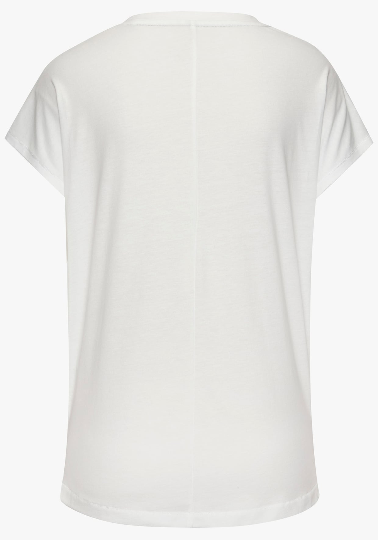 Elbsand Shirt met V-hals - wit