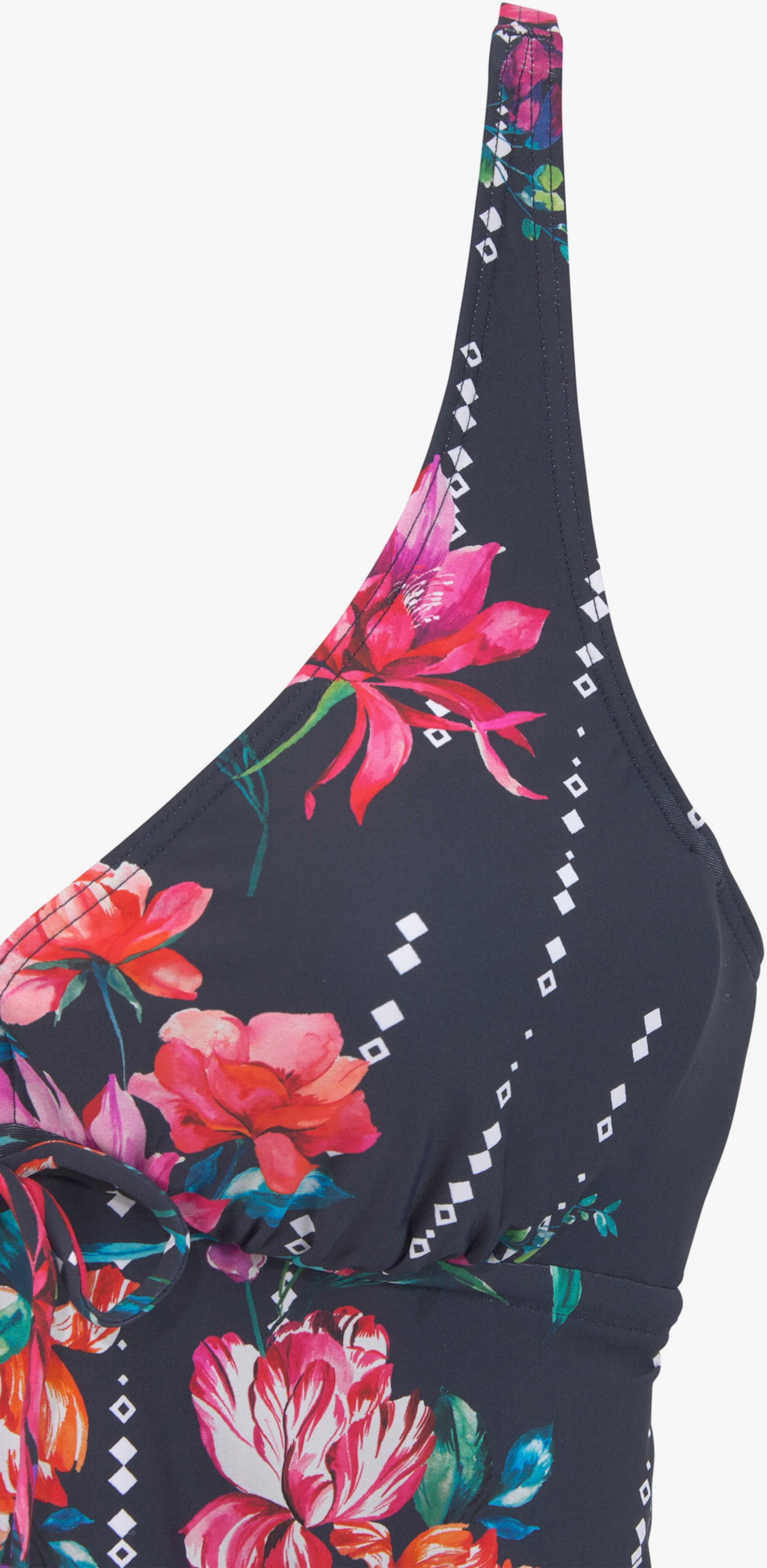 Sunseeker Bügel-Tankini-Top - marine-bedruckt