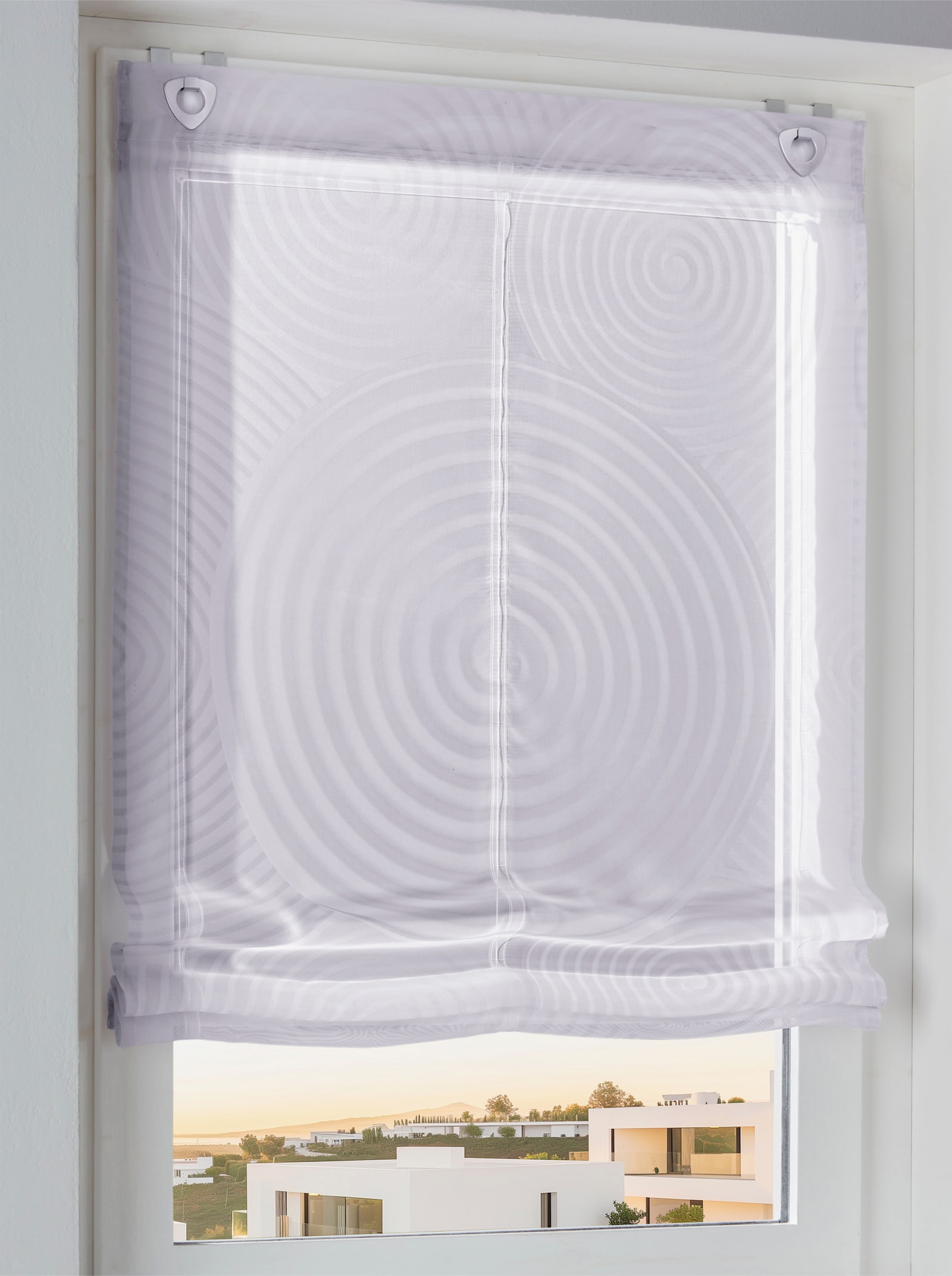 heine home vouwgordijn - lichtgrijs