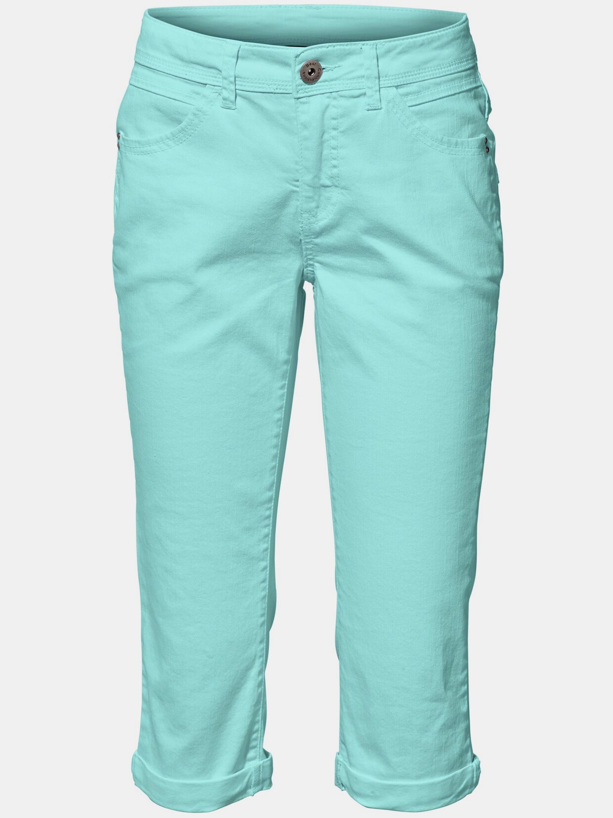 Linea Tesini Bauchweg-Hose - türkis