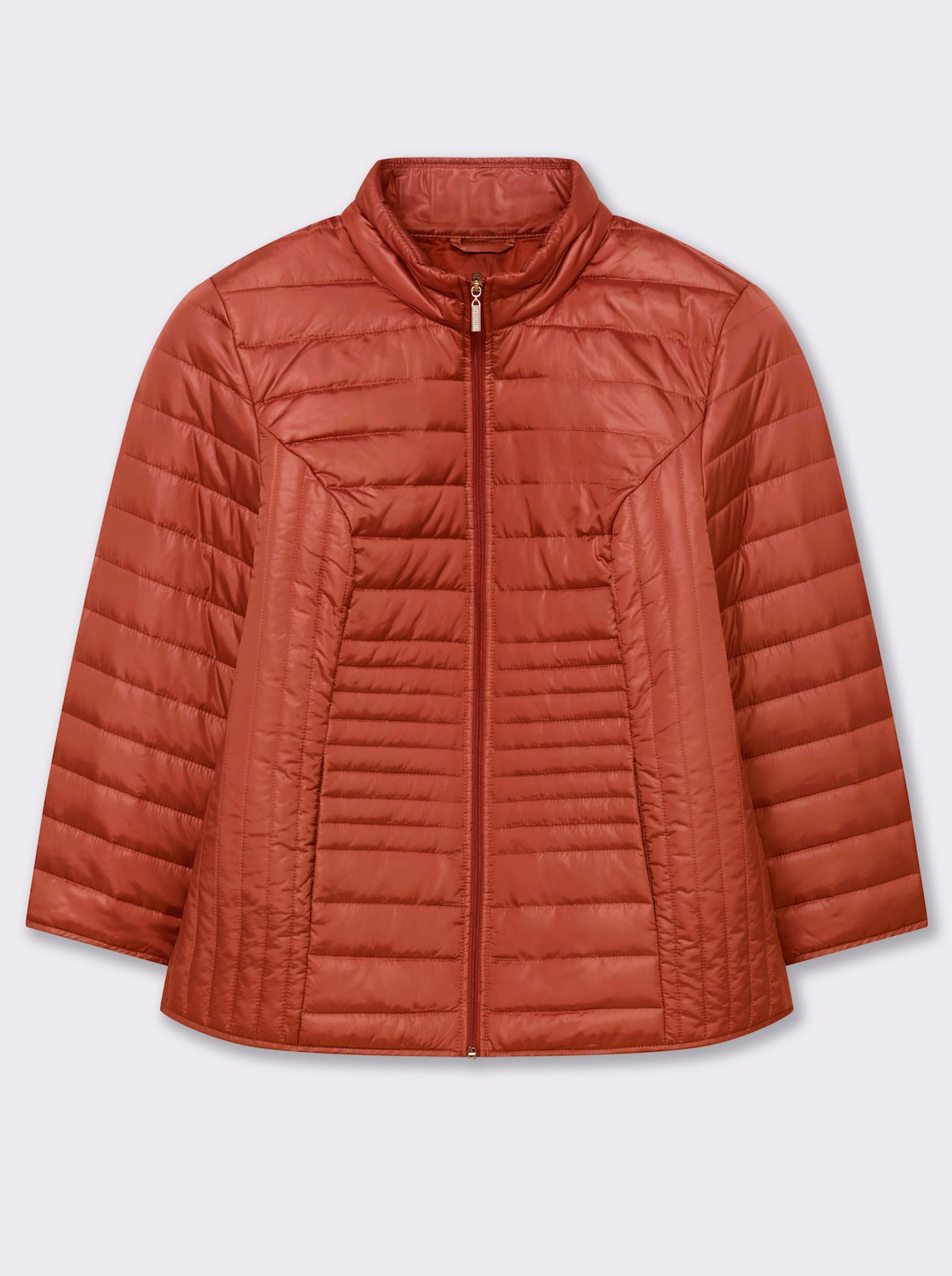Steppjacke - rostrot