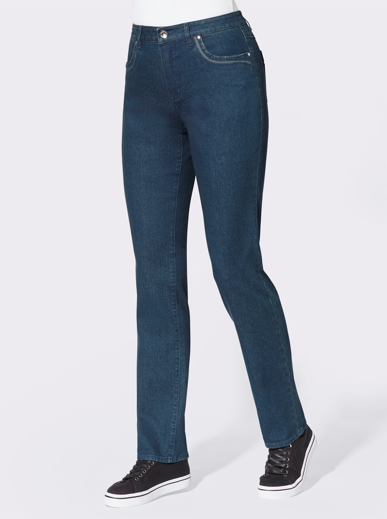 Jeans - blue-stone-washed