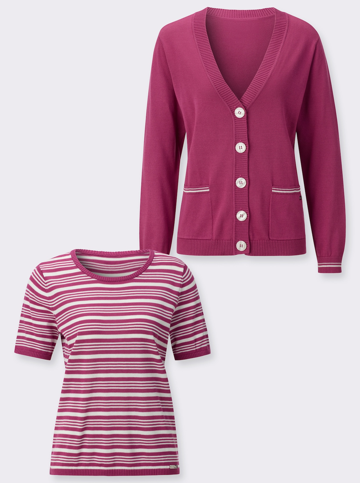 Twin-Set - erika-ecru-geringelt