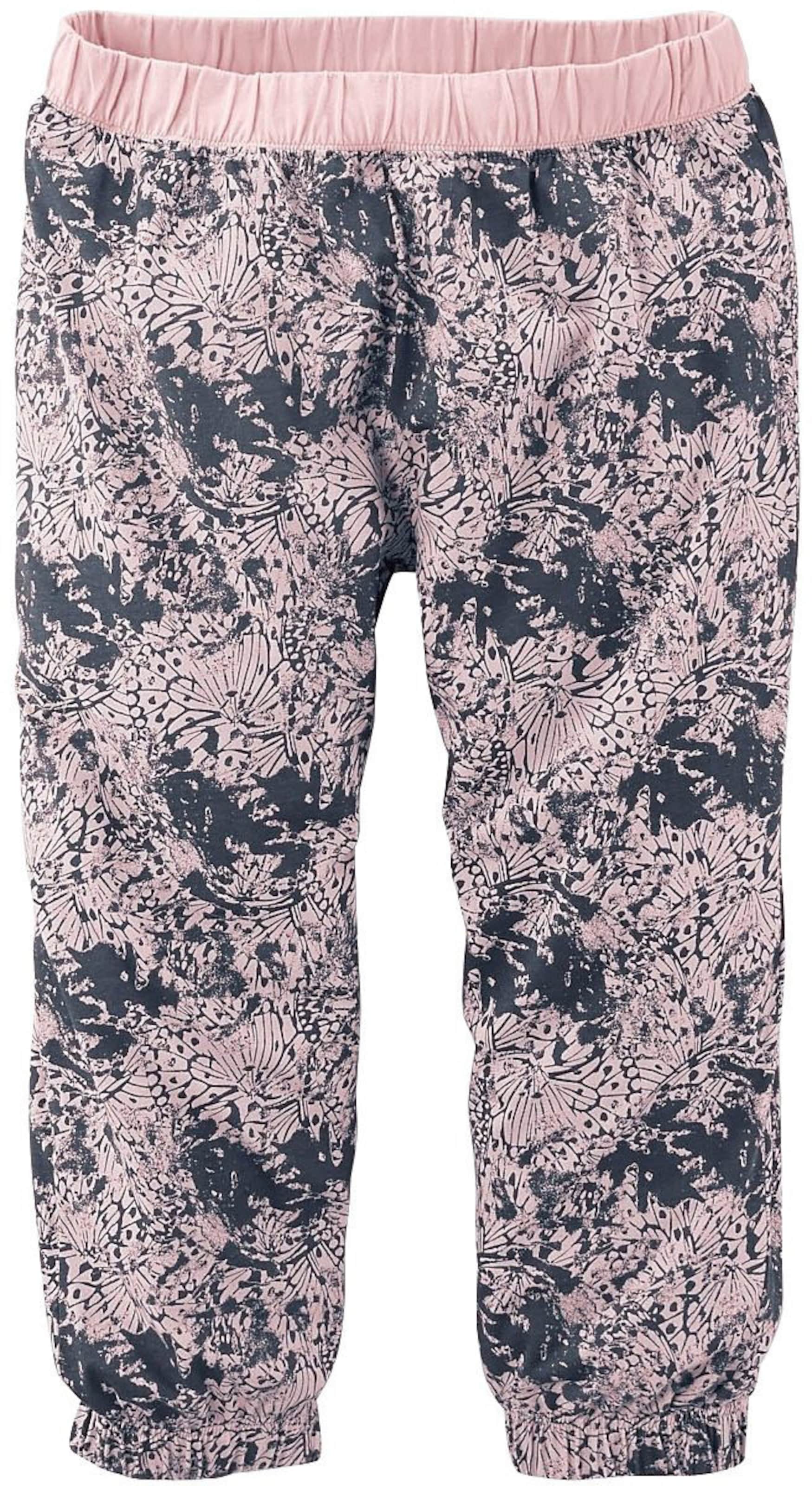 CAPRI PYJAMA günstig Kaufen-Capri-Pyjama in rosa-gemustert von Buffalo. Capri-Pyjama in rosa-gemustert von Buffalo <![CDATA[Oberteil mit 3/4-Ärmeln und Rundhalsausschnitt. Gemusterte Hose mit kontrastfarbenem Tunnelzugbund, und Gummizug am Beinsaum. Single-Jersey aus 100% Baumwolle